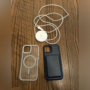 iPhone 14 cases and lightning charger